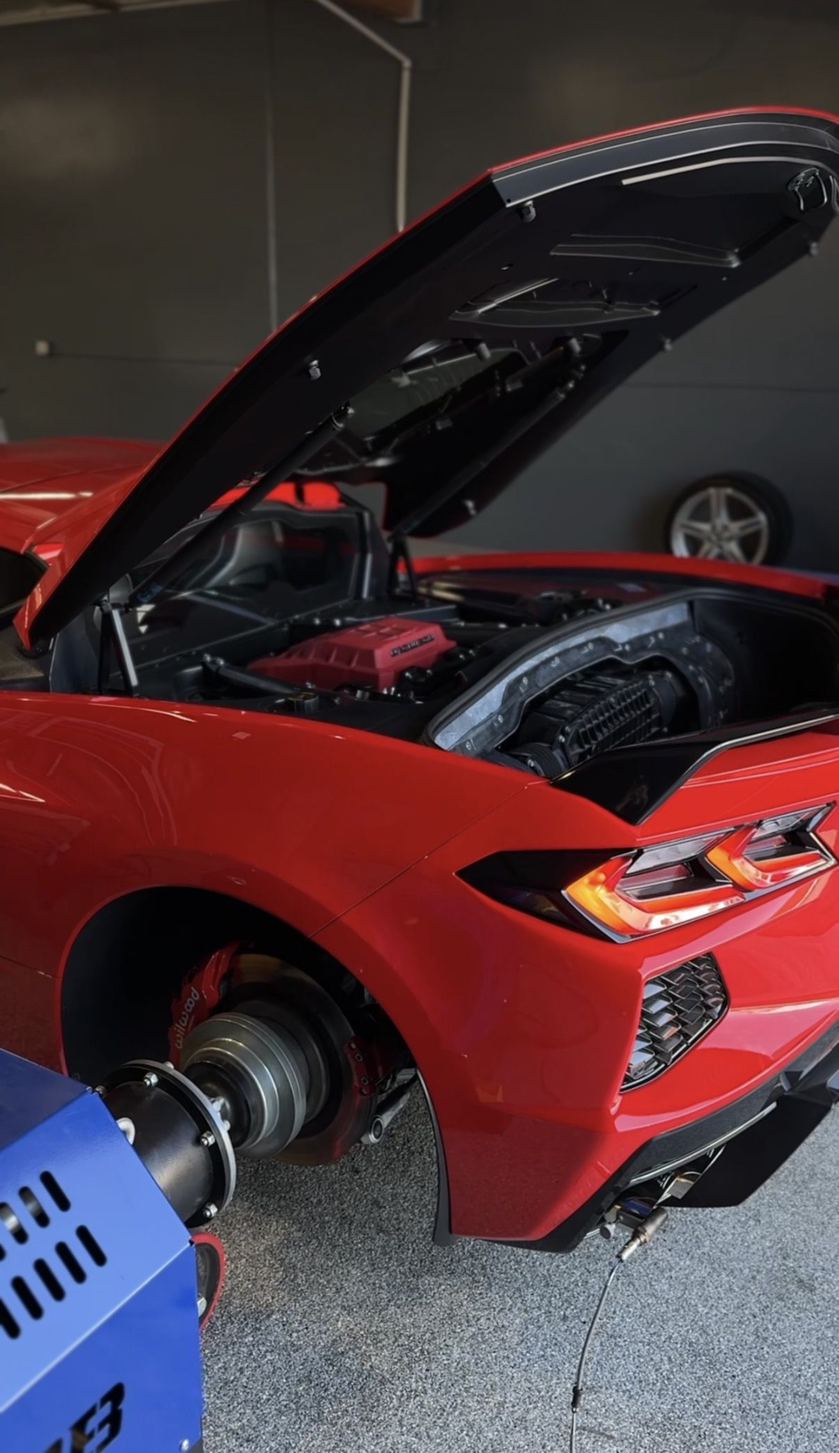 Supercharged C8 Corvette Stingray built and calibrated at DEFI Motorsports