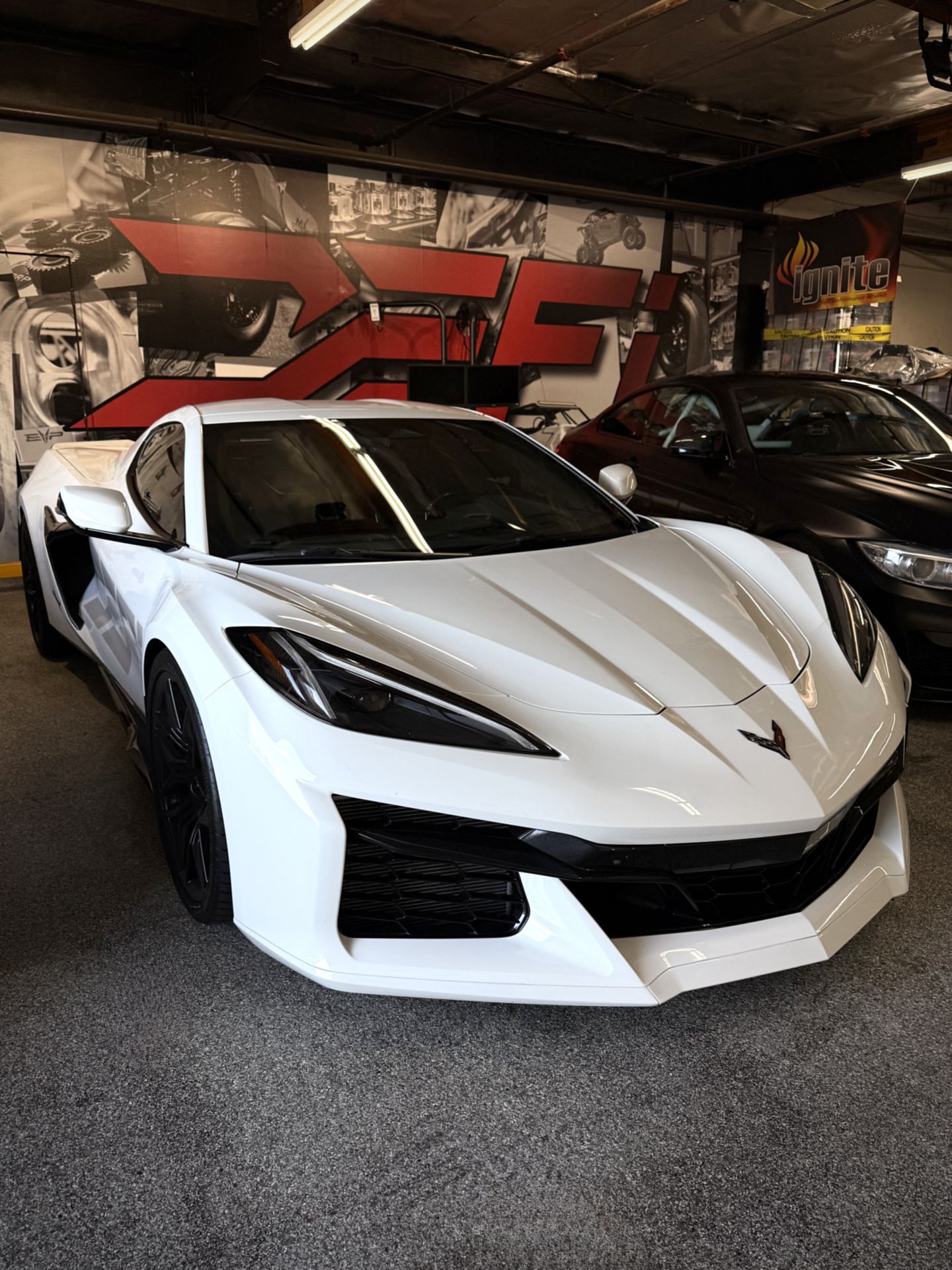 DEFI Motorsports C8 Corvette Z06 photographed from the side