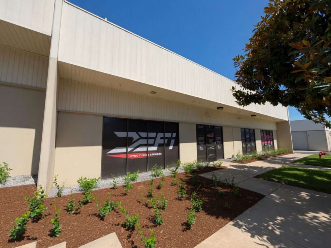 The DEFI Motorsports workshop in Corona, California