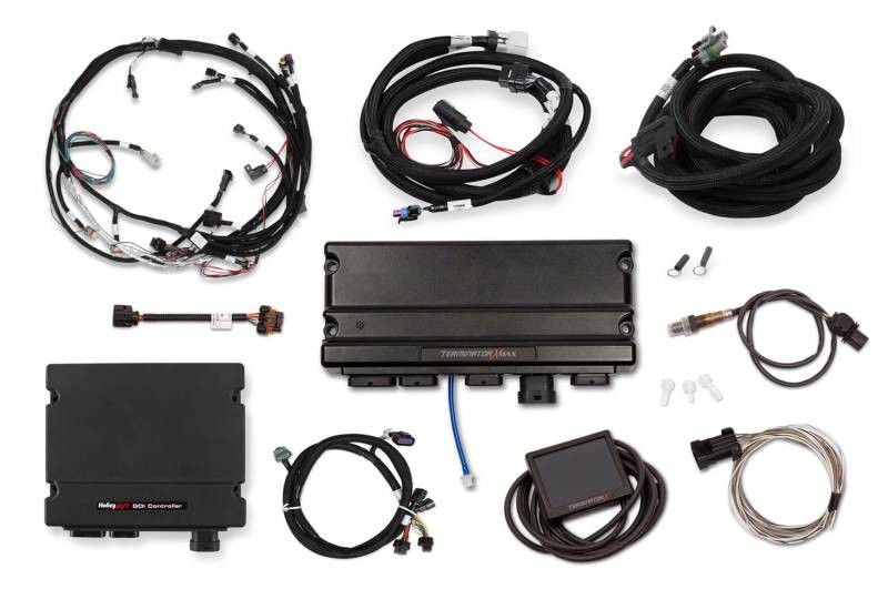 Holley EFI Terminator X Max GM Gen V LT Direct Injection Kit - Early, with 4L60E/4L80E Transmission Control, part 550-1610