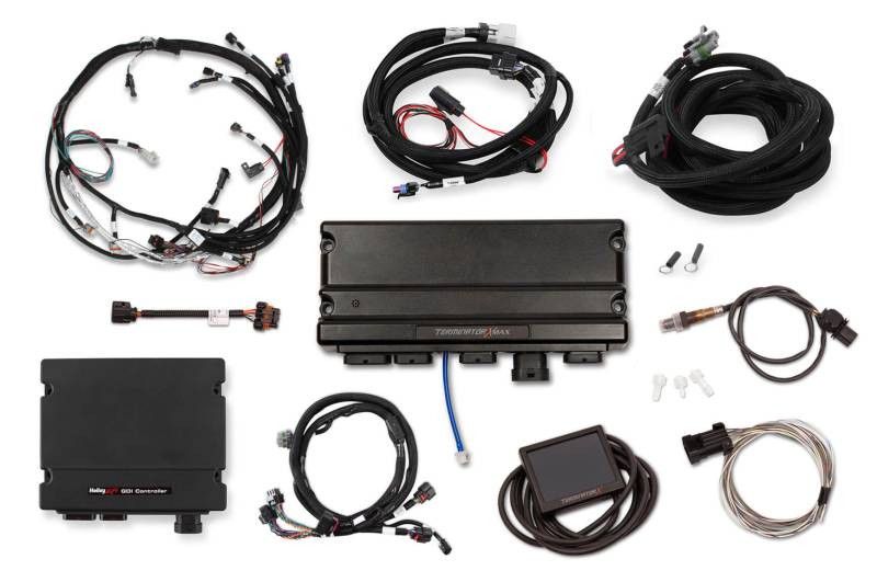 Holley EFI Terminator X Max GM Gen V LT Direct Injection Kit - Late, with 4L60E/4L80E Transmission Control, part 550-1611